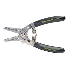 Greenlee 1917-SS Stainless Wire Stripper and Cutter, 16-26AWG, 6-Inches