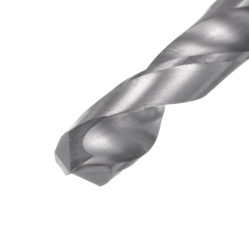 sourcing map Solid Carbide Drill Bit, 8mm (0.315") YG6X/C3 Micro-Grain