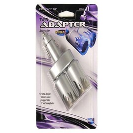 GOXT 23046 12V Twin Socket Adapter with Lighted Flame