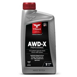 TRIAX AWD-X Professional | Full Synthetic Dual Pump II AWD Fluid Compatible with AWD Dual Pump Systems in Honda & Acura DPSF (1 Quart)