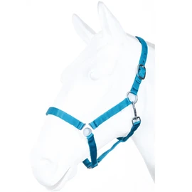 HKM by Reiterladen24 Basicline Headcollar Turquoise/Aqua Thoroughbred