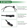 Motoforti ABS Wheel Speed Sensor ABS Sensor Anti-lock Braking System
