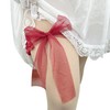 YunPeng Wedding Bridal Lace Garter Women Adjustable Leg Bowknot Garter