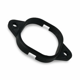 Pro Outdoor Light Mounting Brackets, 62 Pack, Compatible with Govee Pro H706, PETG Made in USA (Black)