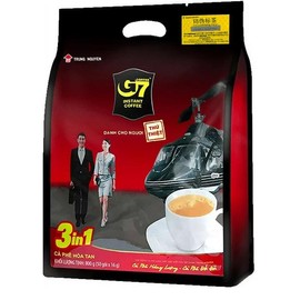 Trung Nguyen G7 3-in-1 Instant Premium Vietnamese Coffee, 100 Servings/Sticks x 16g