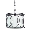Monica 1 Light Pendant Size: 13"