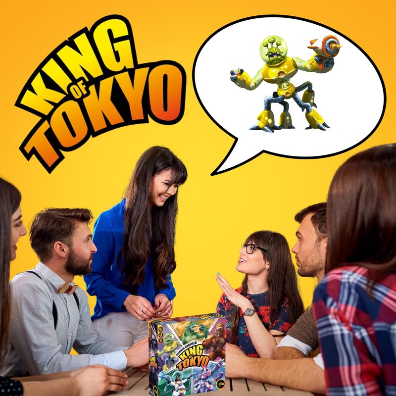 Iello 513299 King of Tokyo Game German Edition
