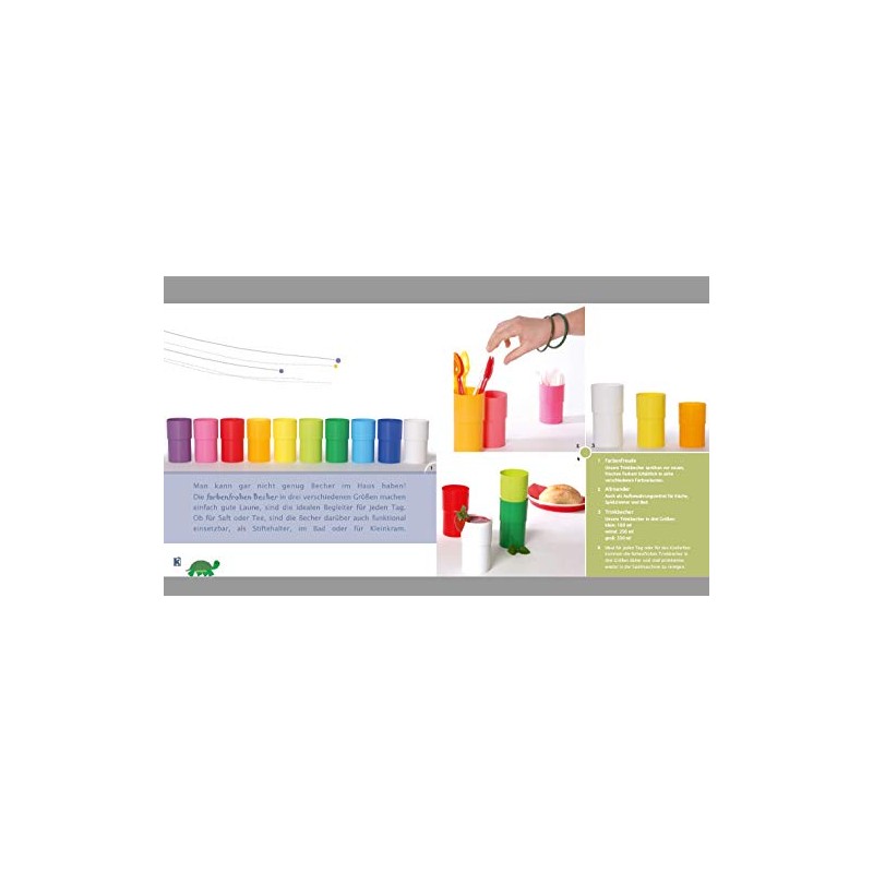 Plastic Drinking Cups, Party Cups, Children's Cups, 180 ml