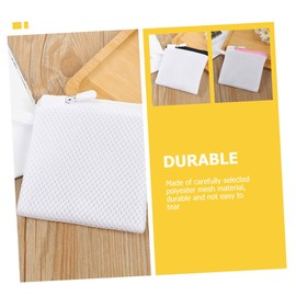 GARVALON 8pcs Travel Toiletry Bags Mesh Laundry Bags Mesh Bags for Travel Laundry Bags Mesh Wash Bags Drawstring Laundry Bag Sleeping Pillow Net Small Laundry Bags Mesh Bag for Laundry Mesh