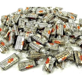 Bayside Candy Peanut Butter Candy Bars, Individually Wrapped, Crunchy Dry Roasted Peanuts Candy (1LB)