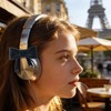 GAICHION Cute Silicone Bow Headphone Accessories, 2 Pack 3D Bow