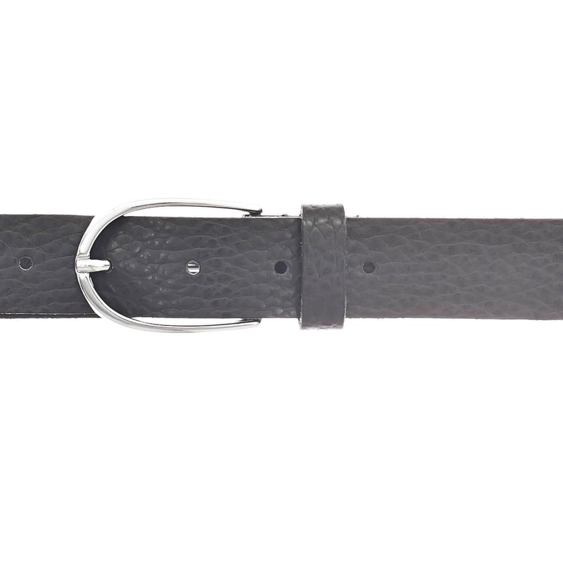 Vanzetti Glitter Women's Leather Cowhide Black Metallic Women's Belt 30
