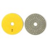 4" Flexible 3 Step Diamond Polishing Pads for Granite Marble