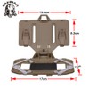 SINAIRSOFT Tactical Plate Carrier Vest Attachments MOLLE Phone Chest Mount