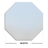 Autotech Park Frosted Window Shade in 23 inches Diameter, Compatible