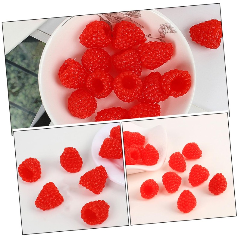 Vaguelly 16pcs Simulation Fruit Model Decorations Fruits Decorate Fruitful Plastic