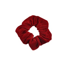 Pack of 2 Velvet Scrunchies (Red)