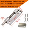 Cabinet Doors Drawer Heavy Safety Closet Lock with Keys Deadbolt