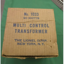 Lionel Multi Control Transformer 1033  90 Watt  Refurbished in Factory Box