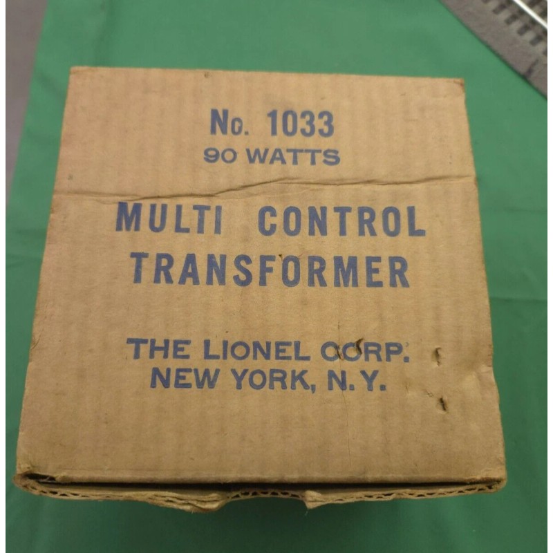 Lionel Multi Control Transformer 1033 90 Watt Refurbished in Factory