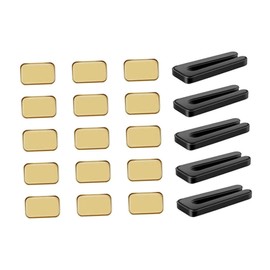 STOBOK 20pcs Ceiling Fan Blade Balancing Kit, Fan Balancing Kits Including 5Pcs Resilient Fans Balance Clips and 15Pcs Metal Self- Adhesive 3G Weight for Optimal Balance