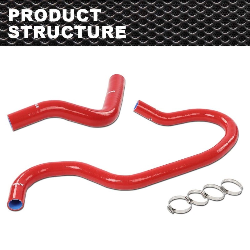 CRODESSIGN Upper Lower Radiator Coolant Hose Compatible with Chevy Silverado