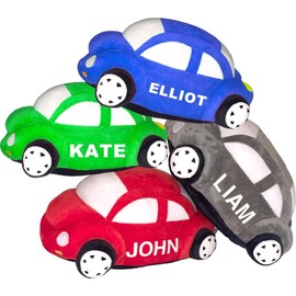 Costume Agent Toy Car Plush Beetle Bug Toy Soft Stuffed Pillow - Soft & Cuddly Decorative Cushion for Kids