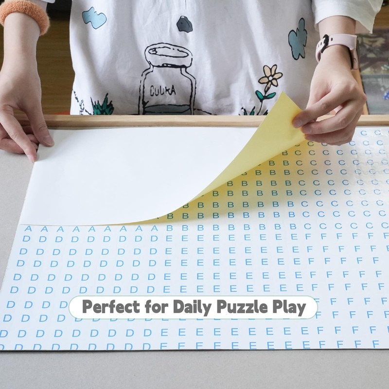 ALL4JIG Puzzle Saver – 96-Pack Puzzle Glue Sheets for 1000-3000