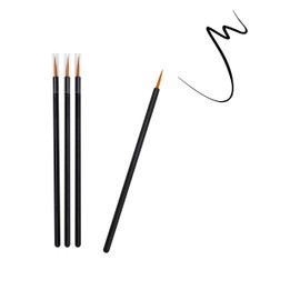 150 White Disposable Eyeliner Brush,Eye Makeup Tools, Eyeliner Pencil For Eye Makeup, Eyelashes