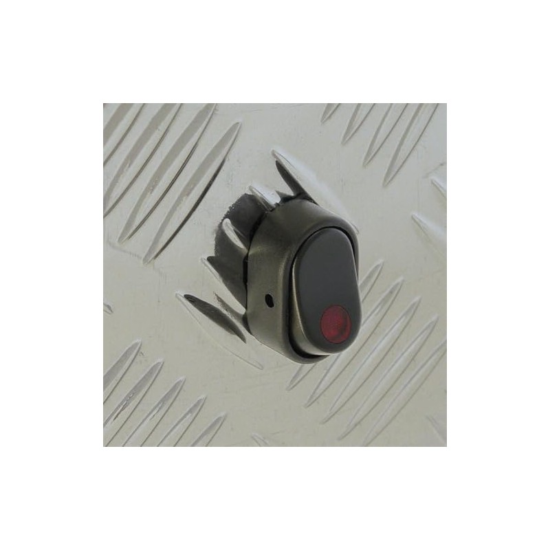 Carpoint 0810651 Switch Red led