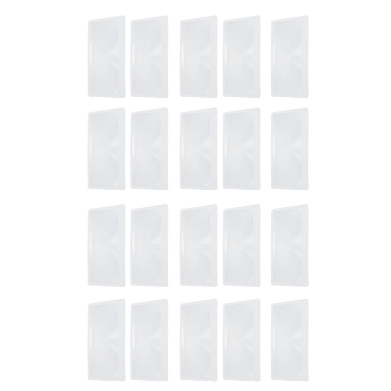 20 Sheet Credit Card Size 3X Magnifiers Portable Transparent Pocket