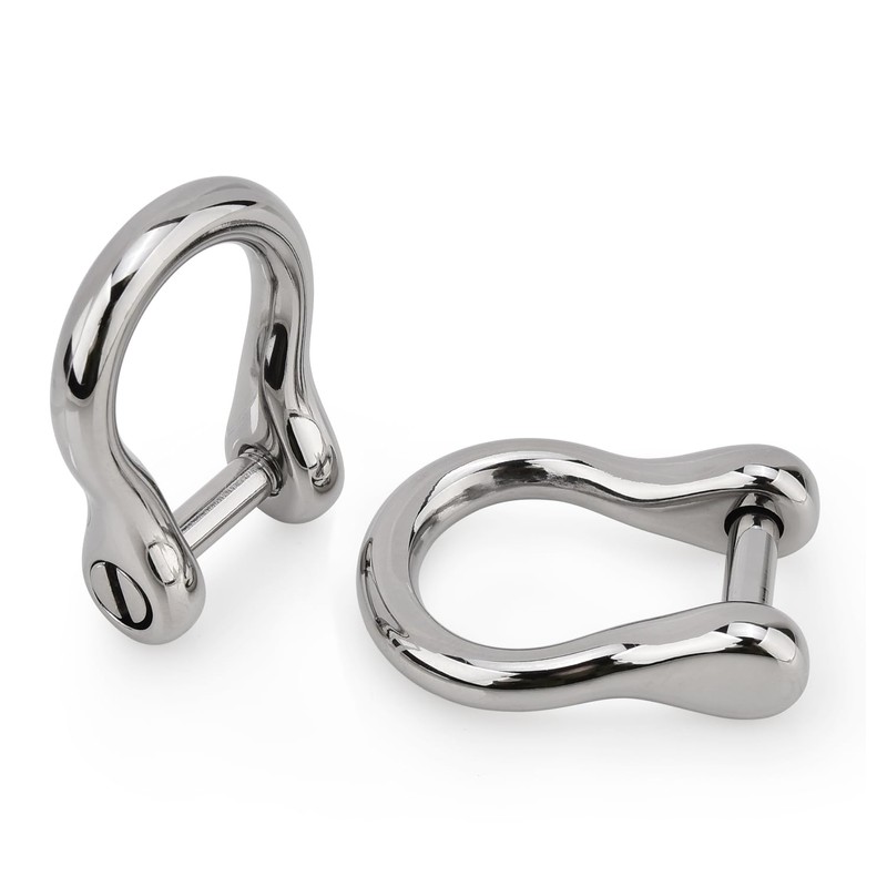 [AutCreation] U Ring Titanium Key Chain Ring Key Ring Lightweight