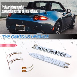 TurningMax 54-SMD Brilliant Red Full LED Sequential Dynamic Flash Turn Signal Lighting Kit Compatible With 2016-up Mazda MX-5 ND Taillamps