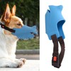 Dog Silicone Mouth Cover Bite and Bark Prevention Breathable Adjustable