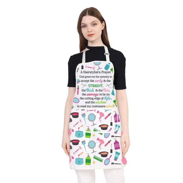 BDPWSS Hair Stylist Aprons Hairdresser Gift Cosmetology Graduation Gifts Hair