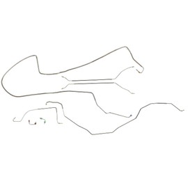 Full Car Brake Line Kit - Fits 64-67 Chevelle/Malibu Convertible & El Camino - Stainless - The Stop Shop