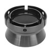 1 Pair 10 Inch NAB Hub Adapters Polished Aluminum Alloy