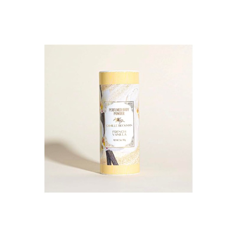 Camille Beckman Polvo Corporal Perfumado, French Vanilla, 3 Onza -