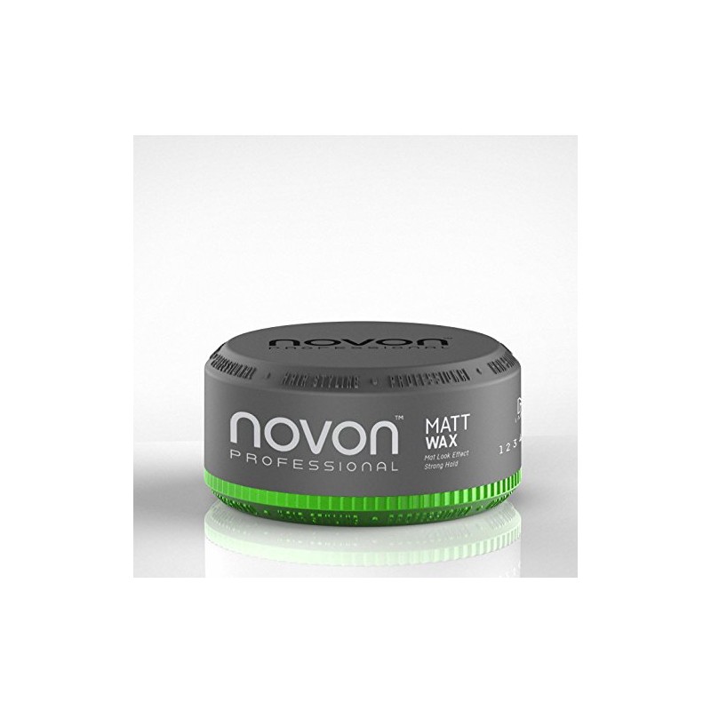 3 x novon Professional Matt Wax 150 ml - Pleasant