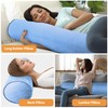 EULANT Inflatable Side Sleeper Pillow, Lightweight Body Pillow for Side