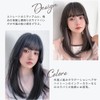 Brightlele Hairpiece Partial Wig Bangs Crown Wig Semi-Long Women's Wig