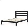 Simple Modern Bedframe: Ol' Reliable - Size: Black Full, Ships