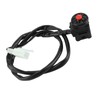 Universal Motorcycle Handlebar Horn Switch Stop Switch Length 80cm for