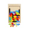 CCINEE Wooden Tetris Puzzle Jigsaw Puzzle Educational Tool (1 Type)