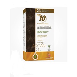 One 'n Only Argan Oil Fast 10 Permanent Hair Color Kit 3N DARK BROWN