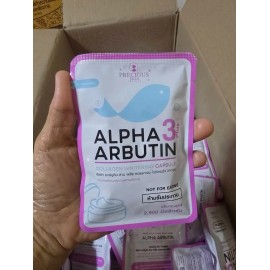 Precious Skin Alpha Arbutin Collagen Powder 3Plus DO NOT EAT And Alpha Arbutin Body Serum Set