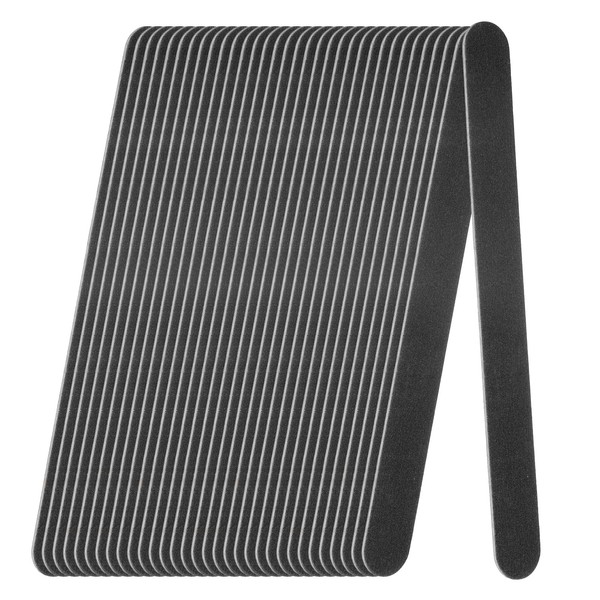 HARFINGTON 100pcs Nail File, 100/180 Grit Fingernail File for Natural