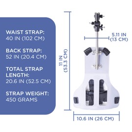 Primo Supply Handles Free Strap On Wearable Self Umbrella Sun UV Rain Blocker Fishing Outdoor Camping Use Running Jogging Canoe Kayak Shade Avoid Skin Problems Caused By Sunlight | Blue