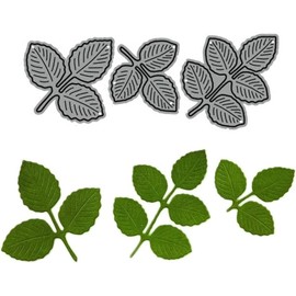 Leaf Cutting Dies for Card Making, Cutting Dies Cut Stencils for DIY Scrapbooking Photo Album Decorative Embossing Paper Dies for Card Making Templated, Scrapbooking Die-Cuts