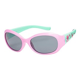 BEZLIT Girls' / children's sunglasses, flower styles, Pink-Green
